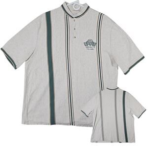 Vintage Blake & Hollister Golf Polo Mens XL The Speedway Club Charlotte USA